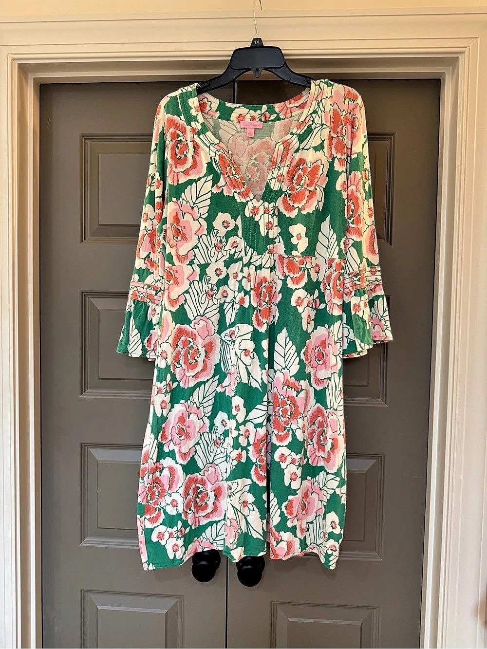 Lilly Pulitzer Floral Mini Dress Size XL